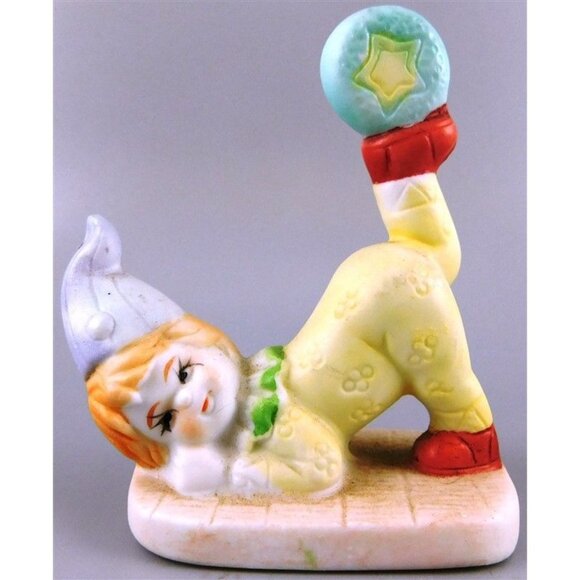 9815/466 Lot of 4 Clown Figurines One is a Music Box - Picture 14 of 16